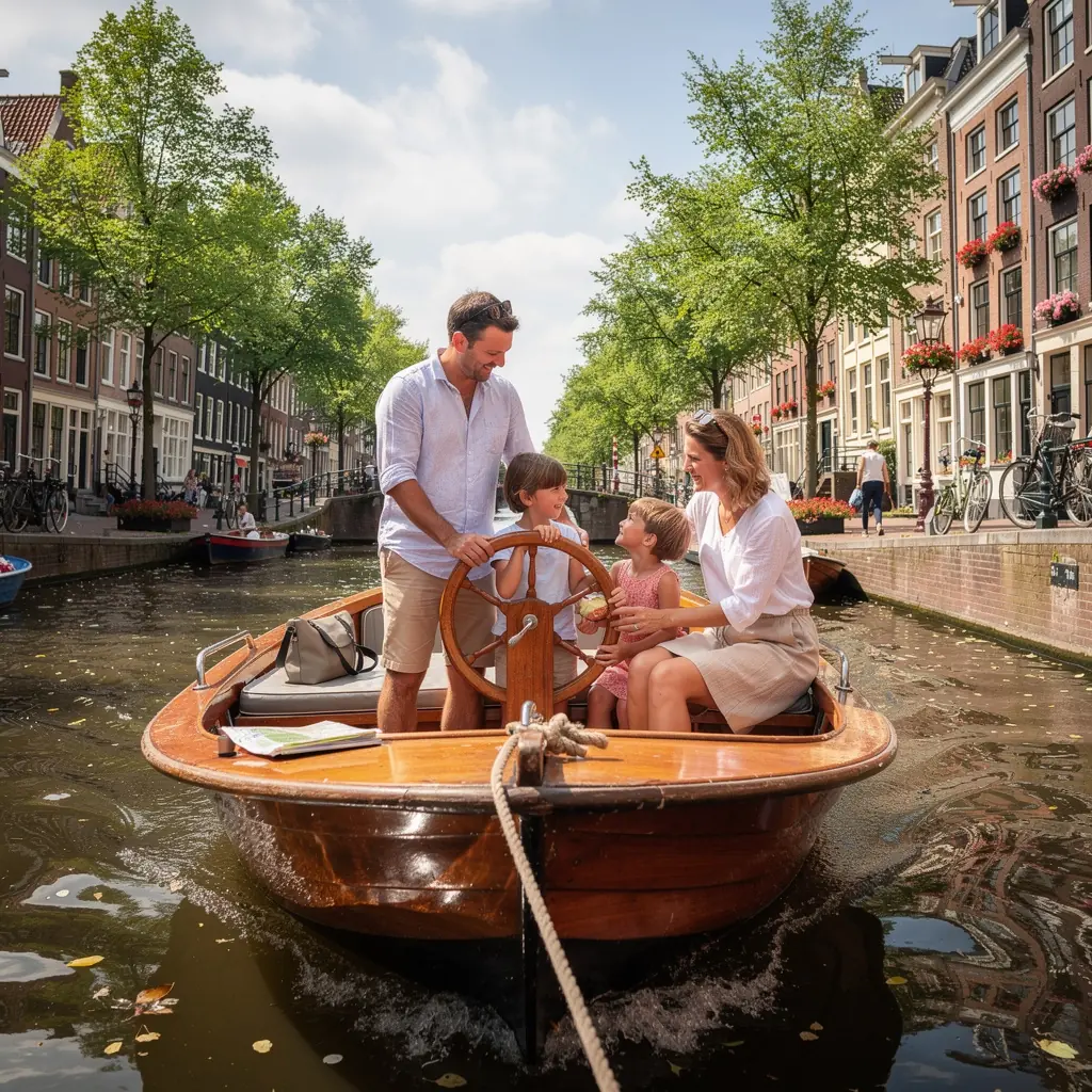 Een kleurrijk festival met lokale kunst en ambachten in een levendige omgeving.